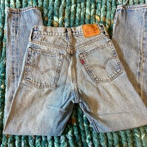 Levi's Wedgie Fit Light Blue Denim Jeans